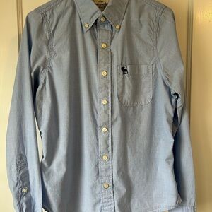 Abercrombie Men's Cotton Blue Shirt size small